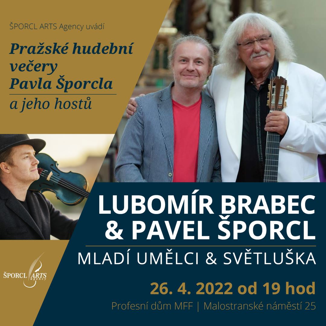 Pražské hudební večery 7 - závěrečný koncert, Pavel Šporcl & Lubomír Brabec 