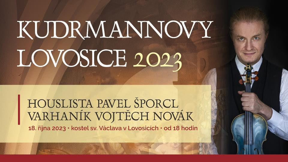 KUDRMANOVY LOVOSICE 2023: PAVEL ŠPORCL - BACHA NA VIVALDIHO