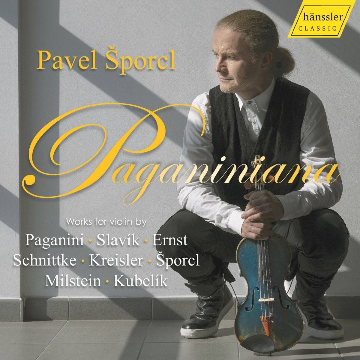 Když muzikant nehraje, jako by nežil, říká houslista Pavel Šporcl.